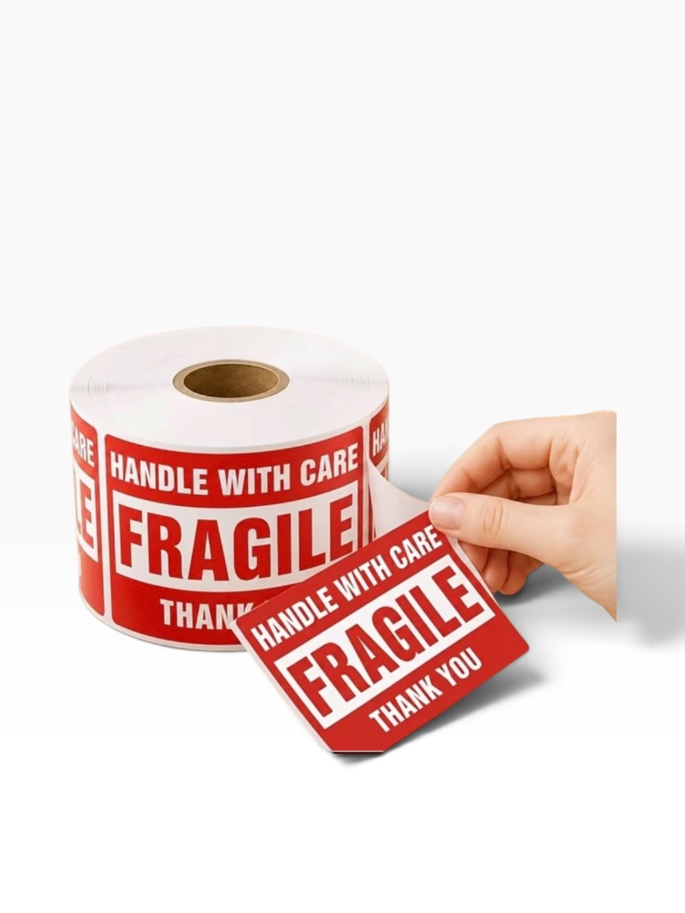 Fragile Stickers 500 Count